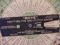 Boye Stitch Gauge